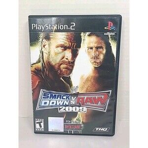WWE SmackDown vs. Raw 2009 PlayStation 2 PS2